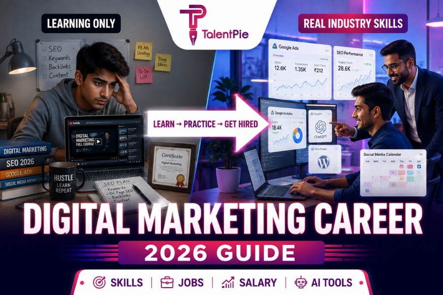 How to Start a Career in Digital Marketing in 2026: Skills, Jobs & Salary Guide