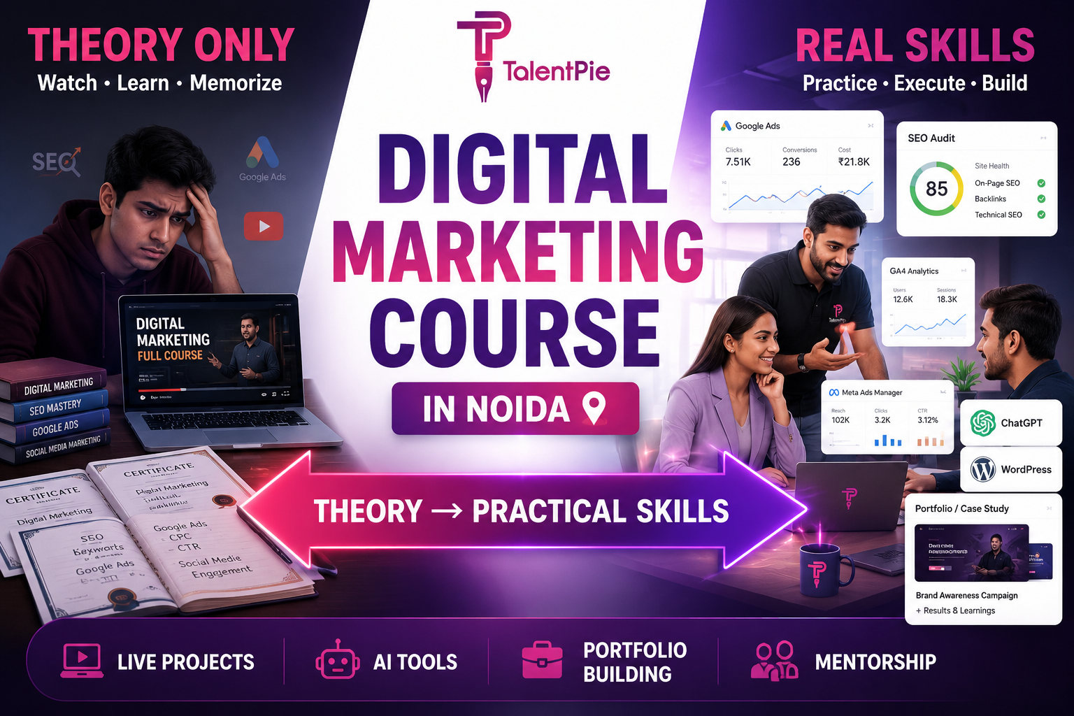 Build Real Digital Marketing Skills, Not Just Certificates | TalentPie